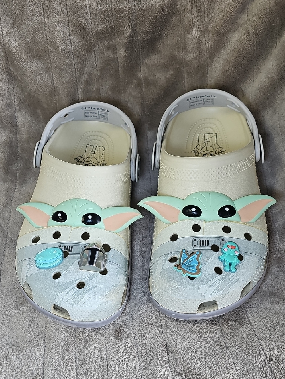 Crocs Junior Size 6 Unisex Star Wars Grogu Classic Clog Baby Yoda